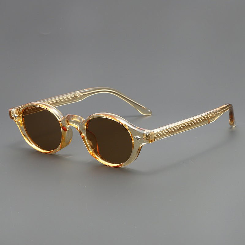 Vesper Retro Oval Sunglasses